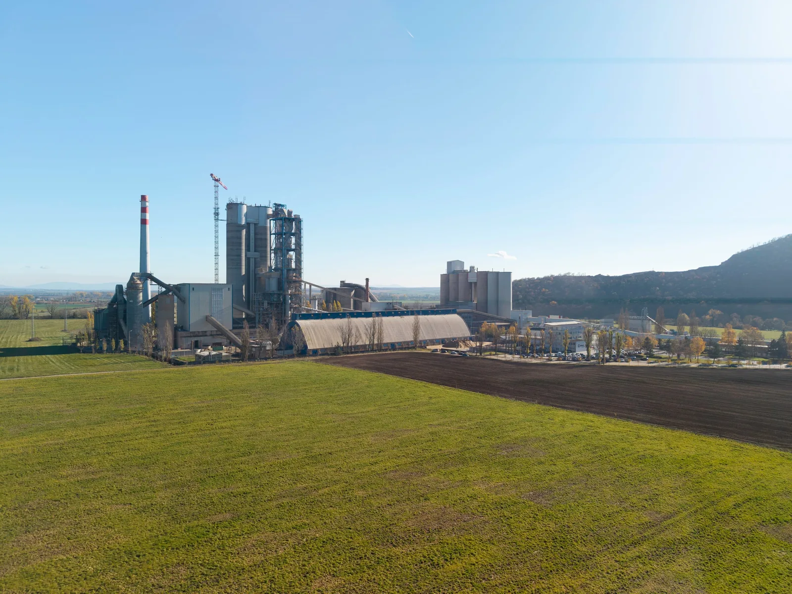 Letecká fotografia – DANUCEM cementáreň Turňa nad Bodvou (05) | Industry Photo