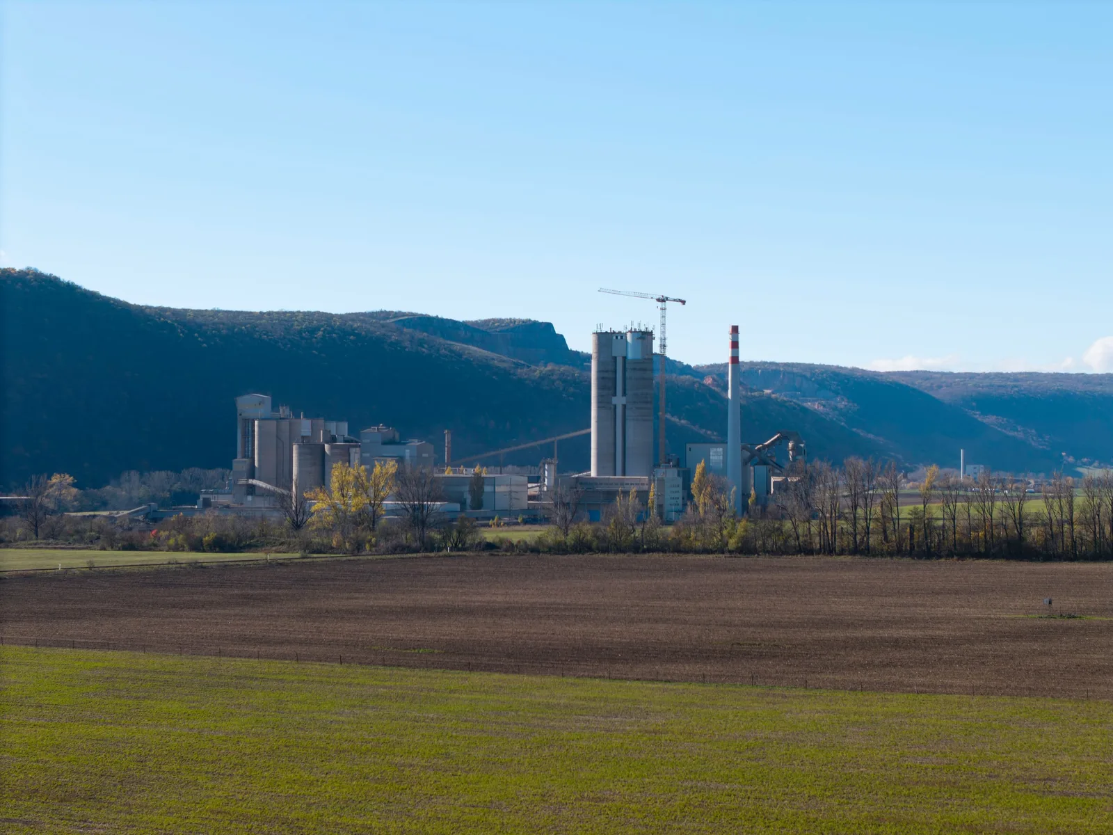 Letecká fotografia – DANUCEM cementáreň Turňa nad Bodvou (08) | Industry Photo